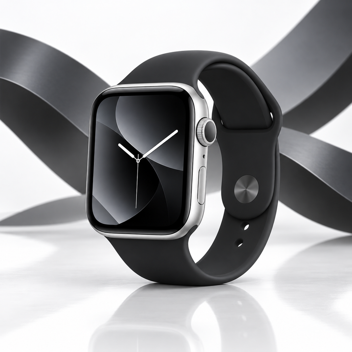 Illustrative studio render of Apple Watch Series 10