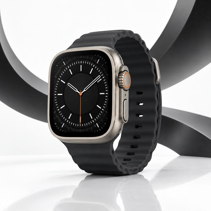 Illustrative studio render of Apple Watch Ultra 1