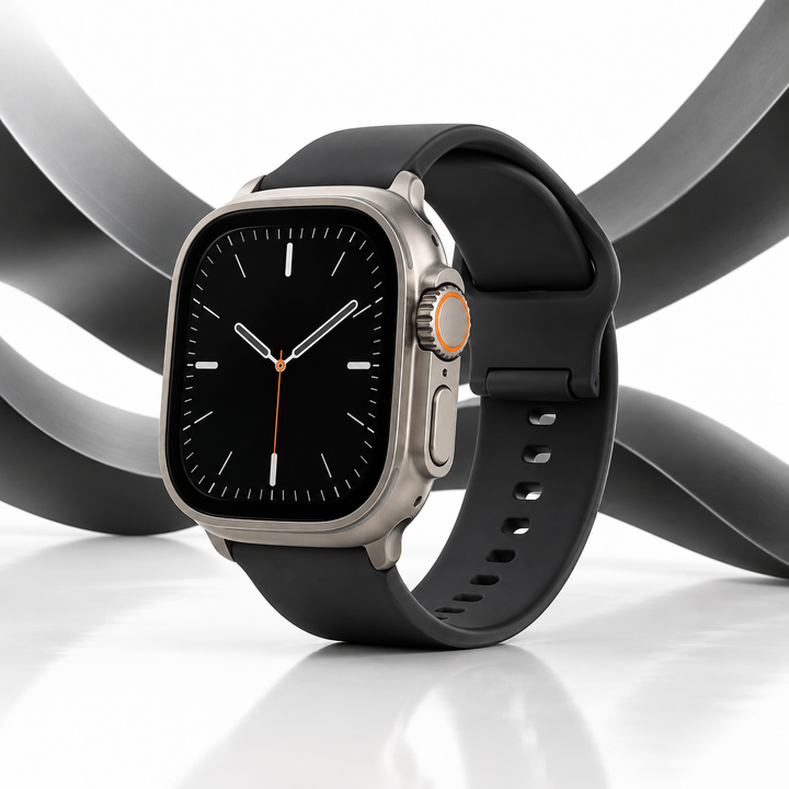 Illustrative studio render of Apple Watch Ultra 2