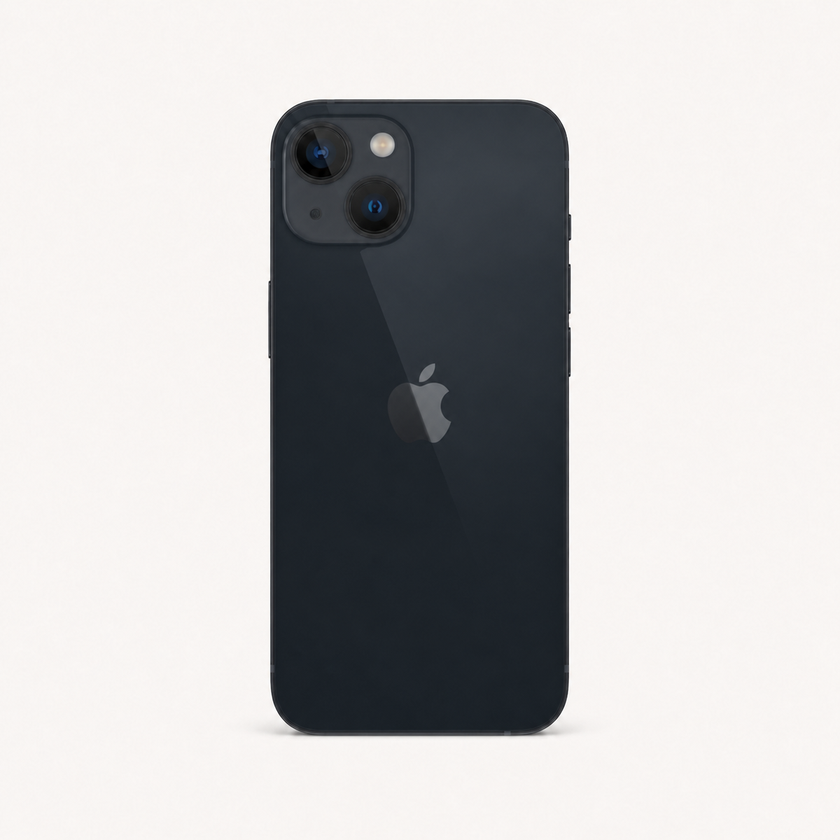Apple iPhone 13 in Midnight — close-up of the camera system