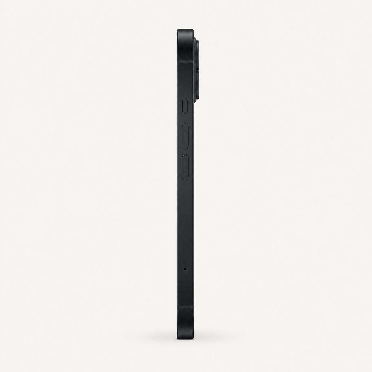 Apple iPhone 13 128GB in Midnight — left-side profile
